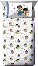 Disney Encanto "Sister Magic" Kids Microfiber Sheet Set-AB09XN542SN8
