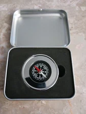 J.J. keller & associates promotional compass and case. 