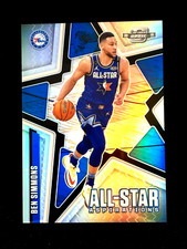 Ben Simmons 2020-21 Contenders Optic SILVER Prizm All-Star Aspirations #9