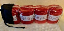 Dover Polo Wraps Red/Ribbon Trim - Star Spangled Horseshoes New in Package
