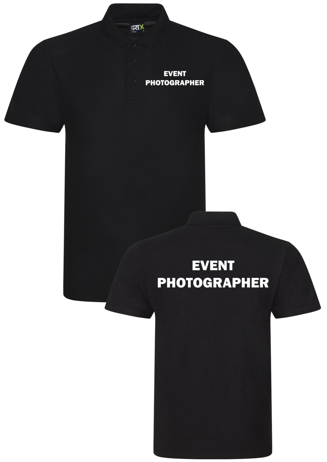 Event photographer POLO SHIRT WORKWEAR Wedding festivals Concert Events Photo