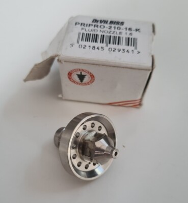 Devilbiss PRI pro spraygun 1.6 fluid tip / nozzle PRIPRO-210-16-K BRAND NEW