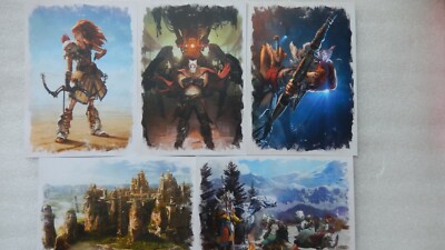 Horizon Zero Dawn PS4 Limited Edition KUNSTKARTEN/POSTKARTEN NUR PS4 (KEIN SPIEL)