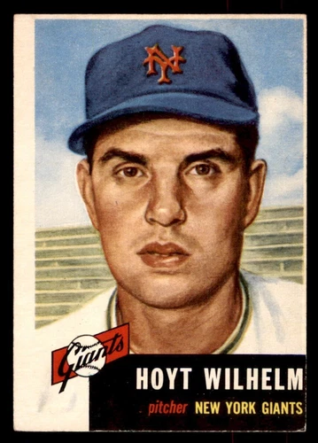 1953 Topps Baseball #151 Hoyt Wilhelm VG/EX *j3
