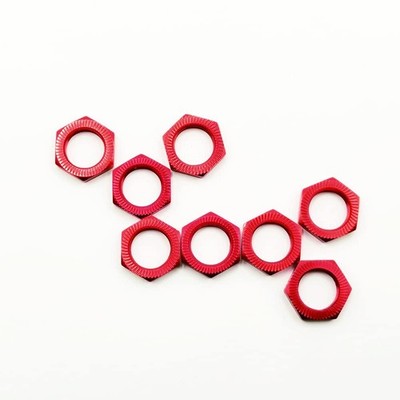 8X Alloy 17mm Wheel Nut for Arrma 6S Notorious Kraton Outcast Typhon Senton T...