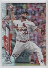 2020 Topps Chrome Prism Refractor Junior Fernandez #162 Rookie RC 0q2
