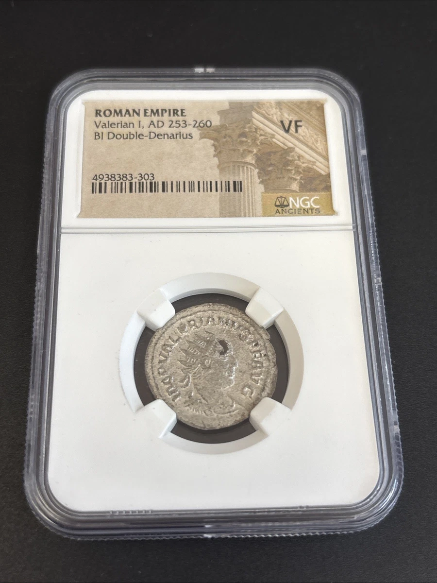 Valerian I NGC Certified Roman Imperial Coins (27 BC-476 AD) for