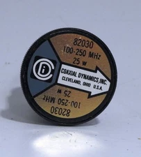 SAVE 50%+ COAXIAL DYNAMICS 82030 BIRD 25C 25WATT 100-250 MHz BIRD 43 SENSOR