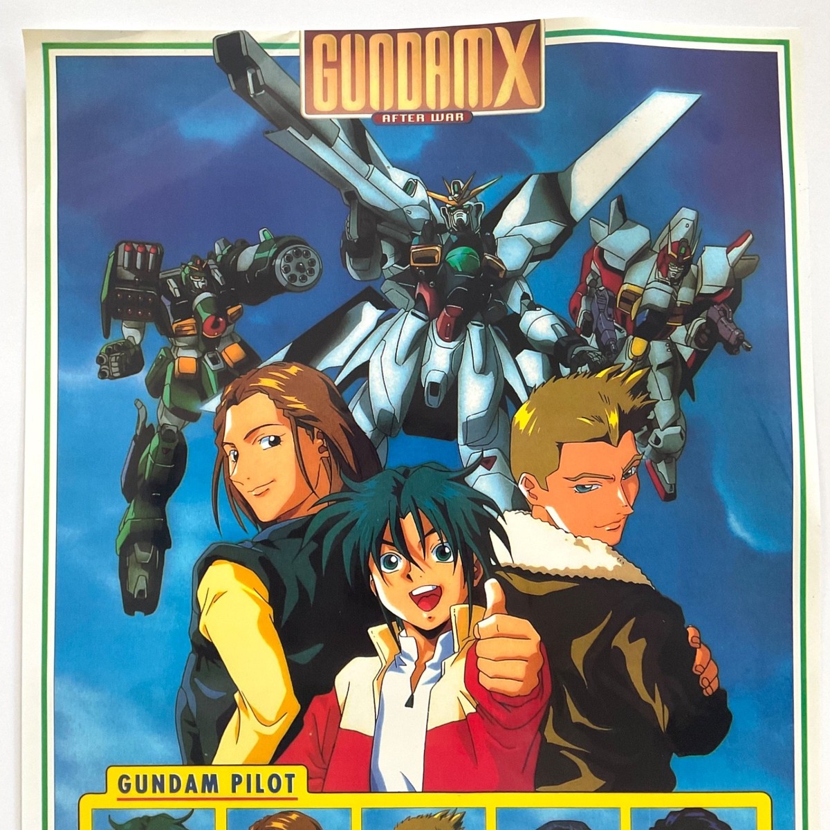 Mobile Suit Gundam - After War Gundam X Pilot Garrod Ran Poster