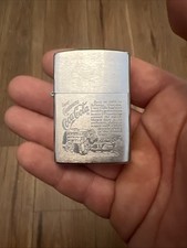 An Old And Rare 1995 Coca Cola Zippo Never Been Used