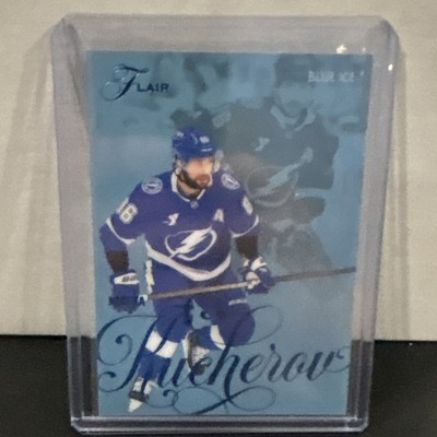 2025-26 Flair - Nikita Kucherov #119 Forecheck Blue Ice /25