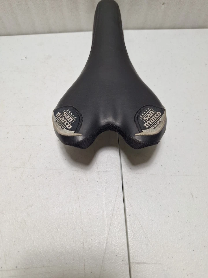 Sillín de colección Selle Italia San Marco Ponza Trilon 2007 254 mm x 127 mm 10,5 oz Foto 4 de 4