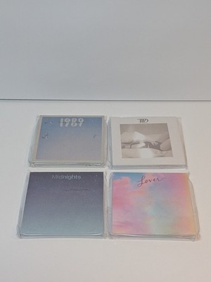 Lot x 4 Taylor Swift Sticky Notes Post It Style Desk Note 1989 TTPD Fan Gift NEW