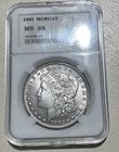 1882 S  Silver Morgan Dollar Coin MS 68 NGC Graded Nice Coin