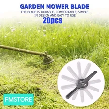 Replacement plastic blades for brushcutter, lawnmower accessories 