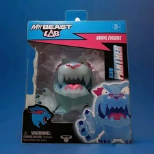 Mr. Beast Lab Glow Panther Vinyl Figure NIB