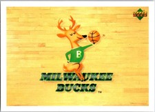 1991-92 Upper Deck International Italian Team Logo: Milwaukee Bucks