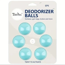 Sneaker Balls Sports Shoe Freshener Car Air Freshener Odor Eliminators 2 Pack