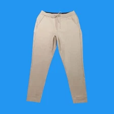BirdDogs Pants Mens M Boom For Your Boomstick Performance Beige Unlined Joggers
