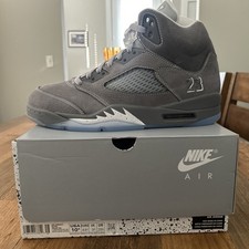   100 Authentic Jordan 5 Retro Wolf Grey 2026 Size M10.5 DD0587-002   Ship Now