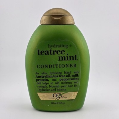OGX Hydrating+ TeaTree Mint Conditioner 13oz Peppermint Australian Tea Tree Oil