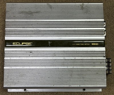 (MA6) Vintage Eclipse 3640 4/3/2 Channel Car Stereo Amplifier - TESTED WORKS