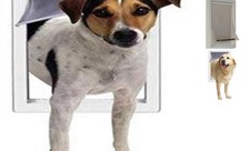 Perfect Pet Pet Door with Telescoping Frame Extra Large - 10.25" x 15" Flap Size