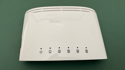D-Link Switch (DGS-1005D,E), 5 Anschlüsse