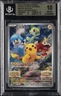 2022-24 POKEMON SCARLET & VIOLET JPN EARLY PURCHASE BONUS PIKACHU P BGS 10