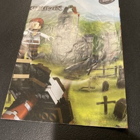 LEGO 4183 Pirates of the Caribbean The Mill Manual Only Book 1 & 2 + Poster
