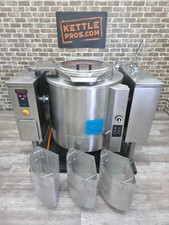 2017 FIREX Natural Gas 150 Liter EasyBaskett Tilting Pot Steam Kettle