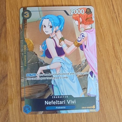 Nefeltari Vivi Dash Pack Promo EB02-026 Campaign Heroines Edition One Piece Card