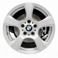 17 Bmw 323i Wheel Rim Factory Oem 59611 2006-2012 Silver