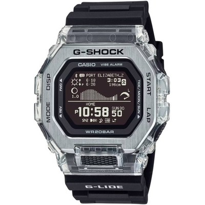 Casio Men's Watch G-Shock Black Digital Dial Bio-Based Resin Strap GBX-100S-1CR