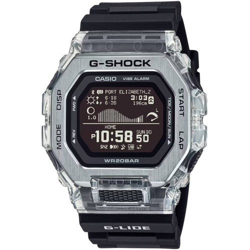 Casio Men's Watch G-Shock Black Digital Dial Bio-Based Resin Strap GBX-100S-1CR