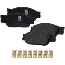 Front NAO Brake Pad Set For 2003-2005 Jaguar S-Type 2004-2005 XJ8 Vanden Plas