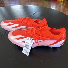 adidas X Crazyfast Elite FG Metal Soccer Cleats Red White IG0593 2024