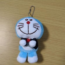 Doraemon stuffed toy with keychain