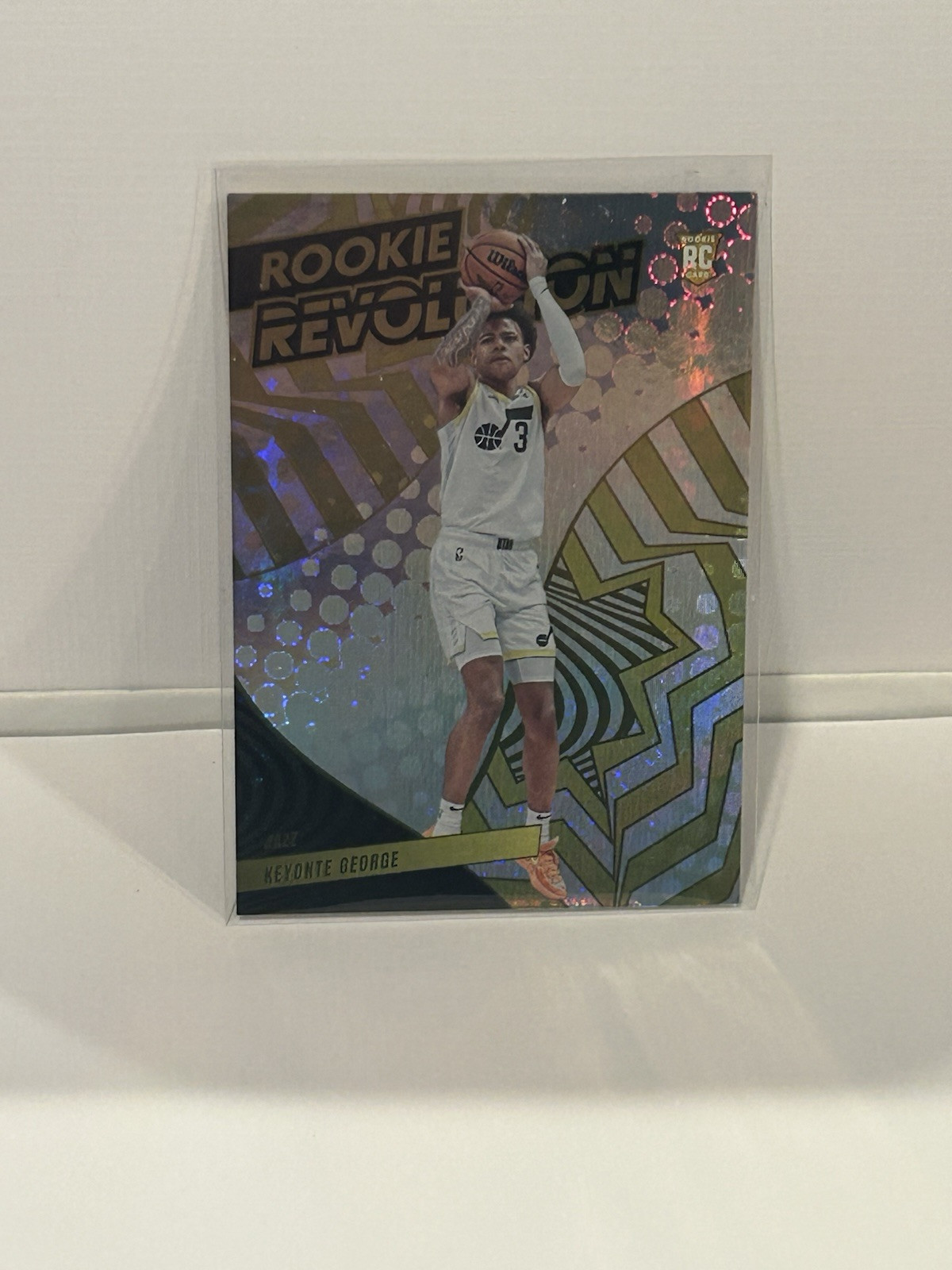 23-24 Panini Revolution Keyonte George Rookie Revolution #8