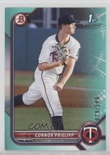 2022 Bowman Draft Aqua 79/199 Connor Prielipp #BD-8 s3g