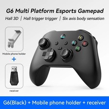 G6 wireless Bluetooth mobile game controller with Hall trigger and Hall joystick