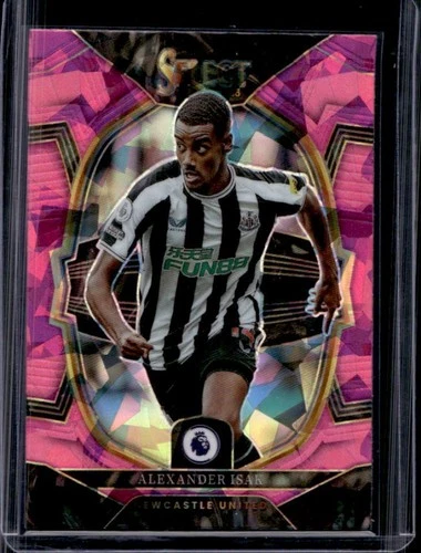 2022-23 Panini Select Premier League Alexander Isak Pink Ice Terrace #72