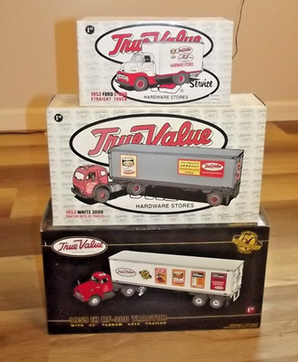 First Gear True Value hardware semi collection 3 pcs 1995 1996 t82