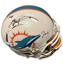 🔥Tua Tagovailoa/Jaylen Waddle Signed Full Size Authentic Helmet! Fanatics COA🔥