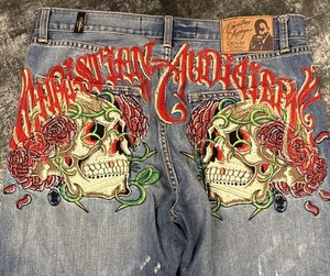 Christian Audigier Jeans Skull | eBay