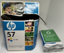 HP 57 Tri-Color Ink Cartridge open box sealed package Singapore Expired 2009