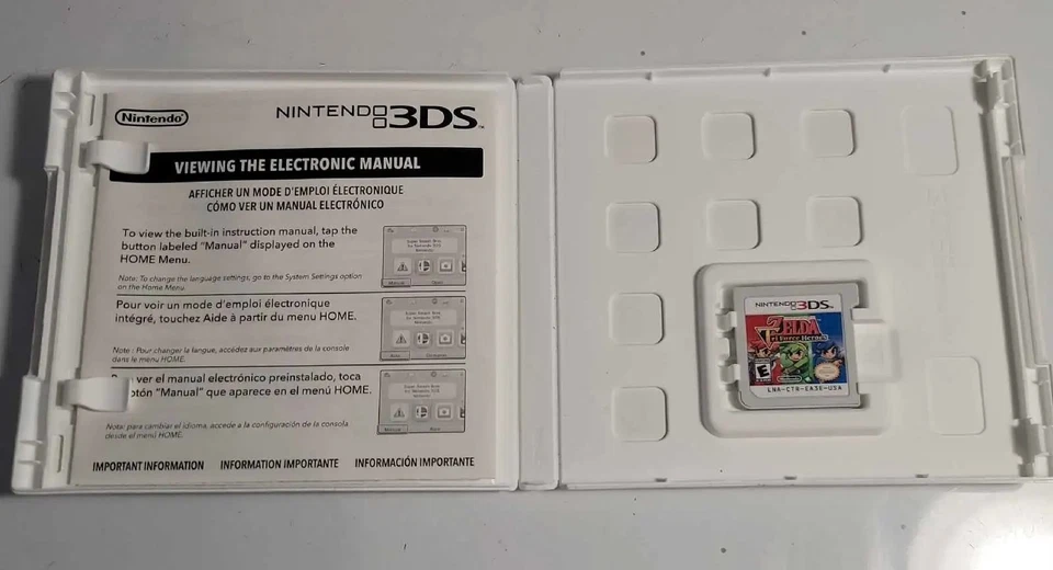 Legend of Zelda: Tri Force Heroes -Nintendo 3DS - CIB - Untested - Image 3 of 4