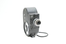 Bell & Howell Filmo Double Run 8mm Cine Camera + Cooke Mirotal 12.5mm F1.4 Lens