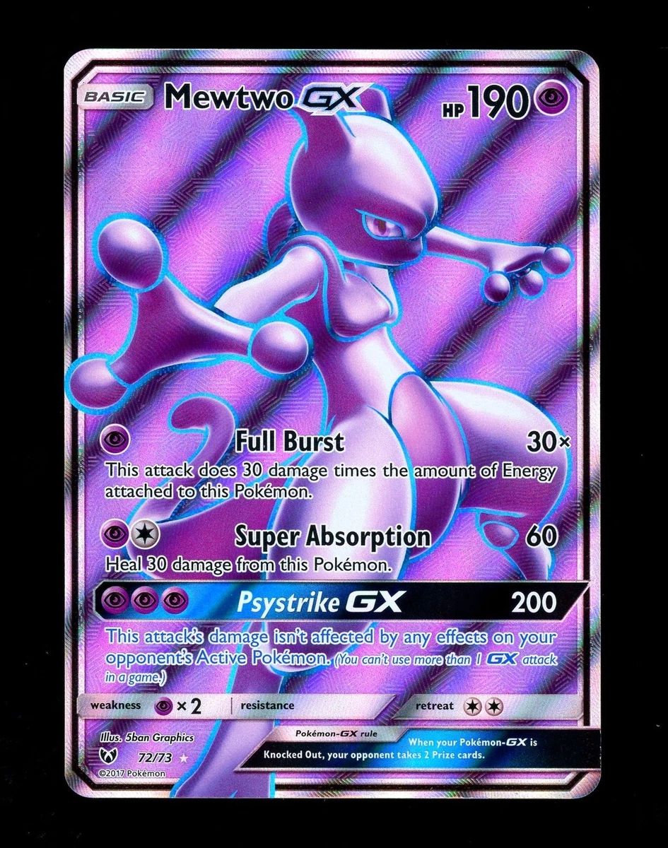 mewtwo gx pokemon card value Mewtwo GX -Single Card main image 1