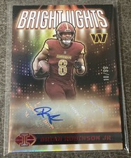 2024 Panini Illusions - Bright Lights Signatures Brian Robinson Jr. #BLS-BRJ Red